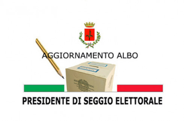 Aggiornamento albo presidente di seggio elettorale Aggiornamento albo presidente di seggio elettorale