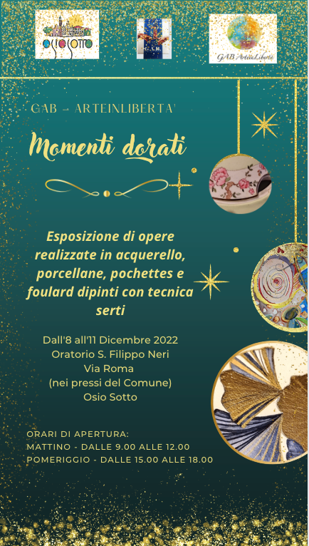 Momenti dorati _ Esposizione di Acquerelli