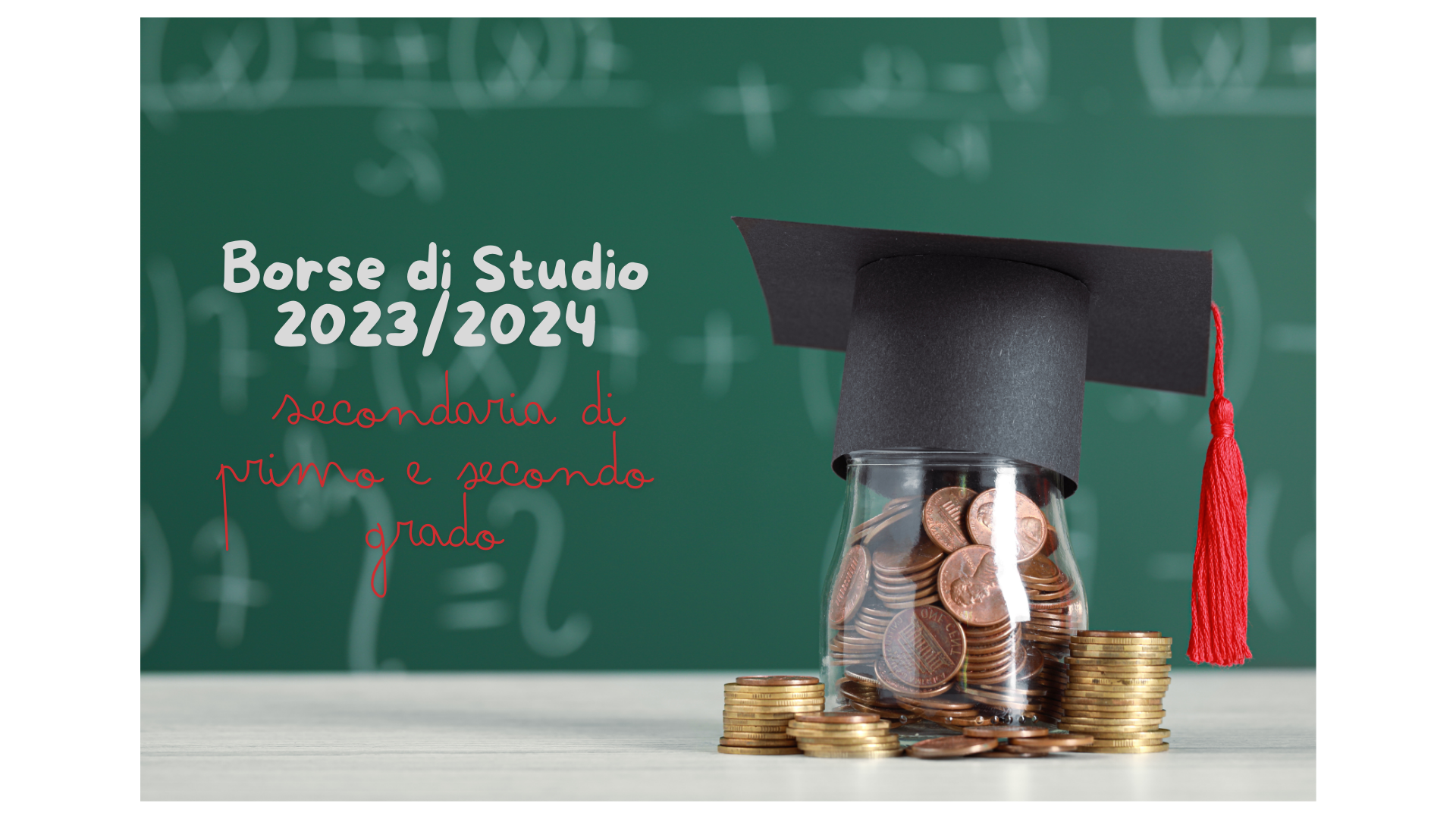 Bando Borse di studio 2023-2024 per studenti delle Scuole Secondarie di I° e II° 