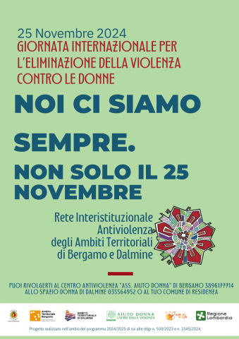 Giornata Internazionale per l'eliminazione della violenza contro le donne 