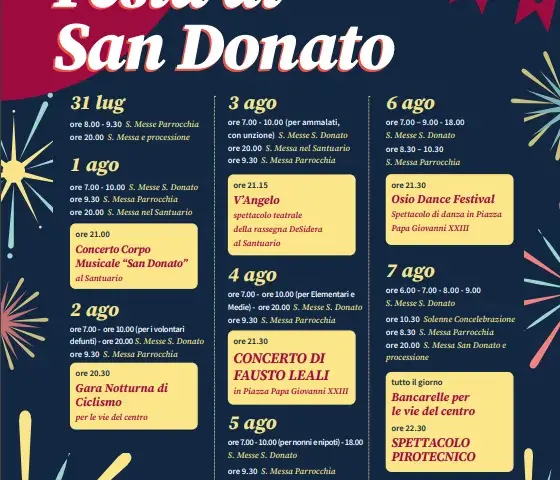 Settimana di San Donato 2023