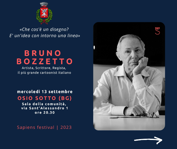Festival Sapiens _ Incontro con Bruno Bozzetto